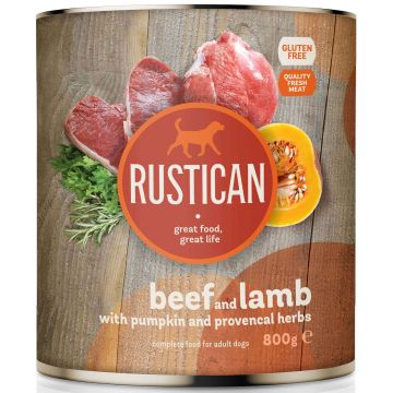 RUSTICAN Vită şi Miel cu Dovleac şi Ierburi Provensale