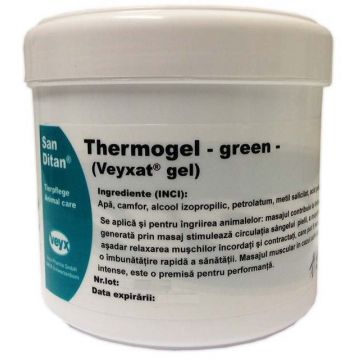 SANDITAN Veyxat Gel -Thermogel Green pentru diminuarea rapidă a durerii