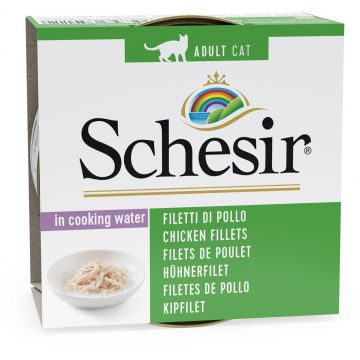 SCHESIR Conservă pentru pisici Pui 85g