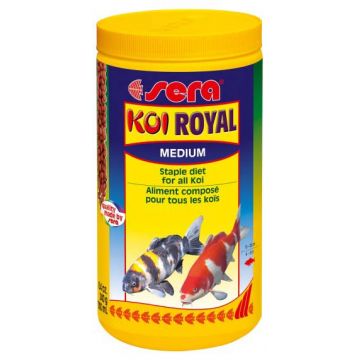 SERA KOI ROYAL MEDIUM Hrană pentru crapi Koi de talie medie 1000ml