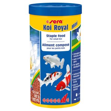 SERA KOI ROYAL MINI Hrană pentru crapi Koi de talie mică 1000ml