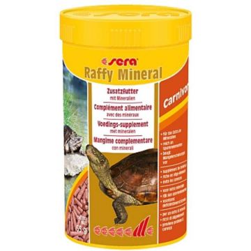 SERA Raffy Mineral - Hrană complementară pentru broaşte ţestoase 250ml