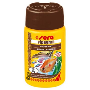 SERA VIPAGRAN Hrană granule pentru peşti ornamentali