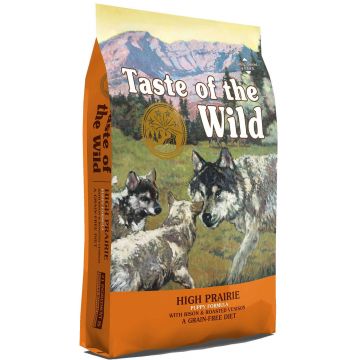 TASTE OF THE WILD High Prairie Puppy cu Bizon
