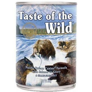 TASTE OF THE WILD Pacific Stream cu Somon 390g