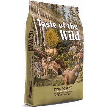 TASTE OF THE WILD Pine Forest cu Vânat 12.2kg