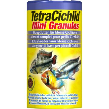 TETRA Cichlid Mini Granules Hrană granulată pentru ciclide mici 250ml