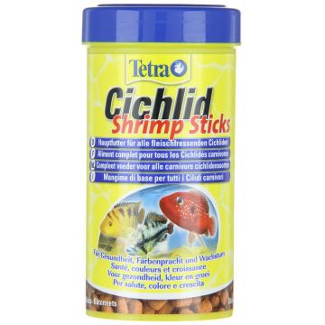 TETRA Cichlid Shrimp Sticks Hrană pentru ciclide carnivore 250ml