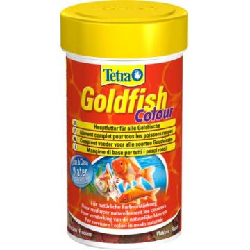 TETRA Goldfish Color Hrană sub formă de fulgi pentru caraşi aurii