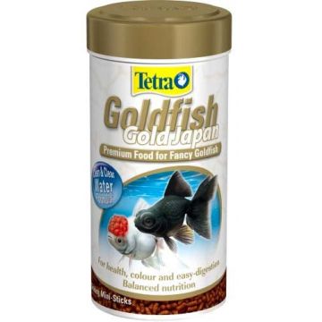 TETRA Goldfish Gold Japan Hrană sub formă de sticks pentru caraşi aurii 250ml