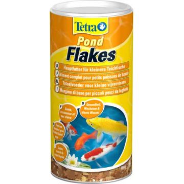 TETRA Pond Flakes Hrană sub formă de fulgi pentru peşti de iaz 1L
