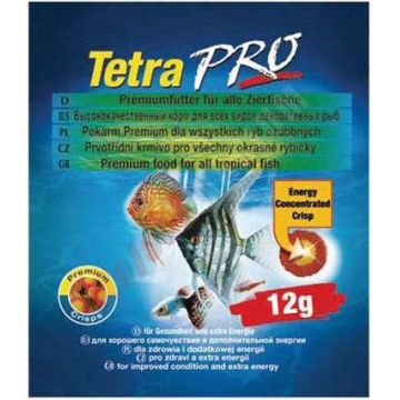 TETRA PRO Energy Multi-Crisps Plic hrană premium pentru peşti tropicali 12g