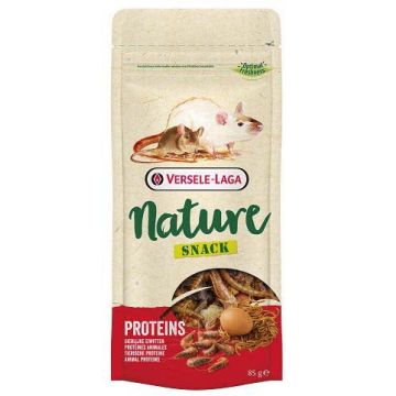 VERSELE-LAGA Nature Snack Proteins Delicatese pentru rozătoare, Proteine 85g