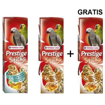 VERSELE-LAGA Prestige Baton papagalii, fructe Ex+Nuci 280g+Baton Nuci 140gGRATIS