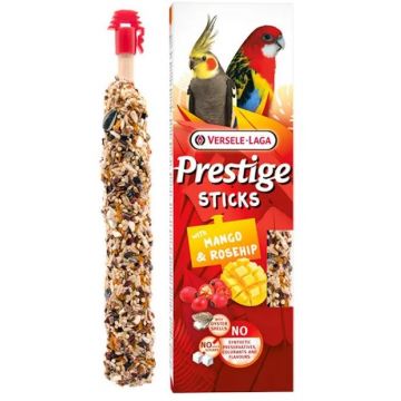 VERSELE-LAGA Prestige Baton pentru păsări medii, Mango şi Măceşe 2 buc140g