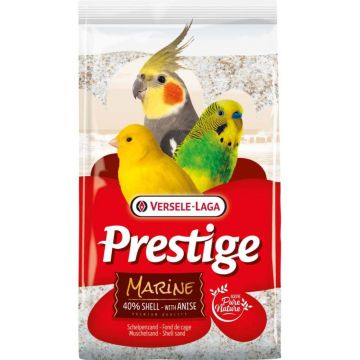 VERSELE-LAGA Prestige Shell Marine Nisip igienic pentru papagali 5kg