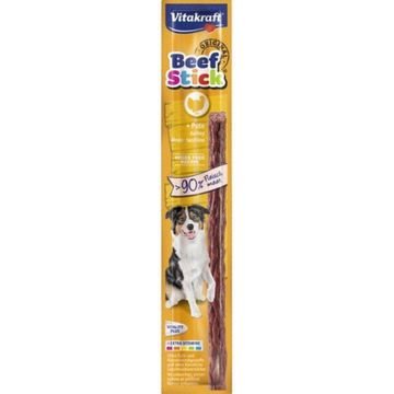 VITAKRAFT Delicatese pentru câini Beef Stick cu Curcan 1 bucată, 12g