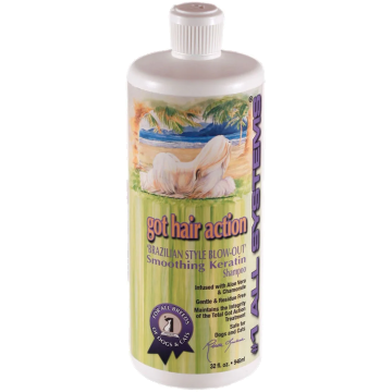 #1 All Systems Got Hair Action Brazilian Style Blow-Out Smoothing Keratin sampon - 946 ml