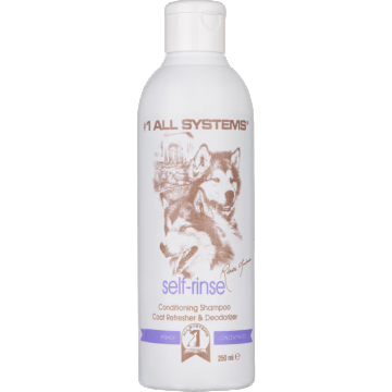 #1 All Systems Self-Rinse Conditioning Shampoo & Coat Refresher sampon curtare uscata - 250 ml