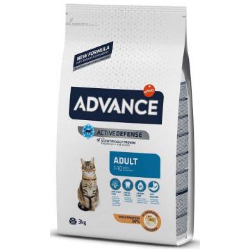 AFFINITY ADVANCE Hrană uscată pentru pisici Adult, cu Pui şi orez, 3kg