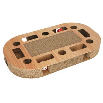 Ansamblu de joaca pentru pisici - Ovalo - 52x31x6 cm