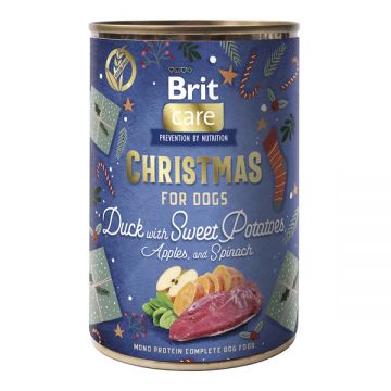 Brit Care Dog Christmas Can Duck 400 g