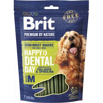BRIT Premium by Nature recompensă semi-umedă pentru câini, Dental, M 180g