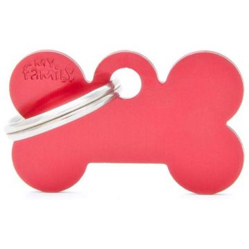 MY FAMILY Basic Medalion pentru gravat, din aluminiu, Os