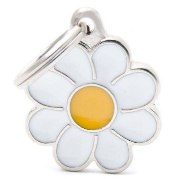 MY FAMILY Charms Medalion pentru gravat, Floricică 2,4x2,4cm