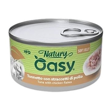 OASY Natury Conservă pentru pisici, cu Ton şi File de Pui, în jeleu 150g