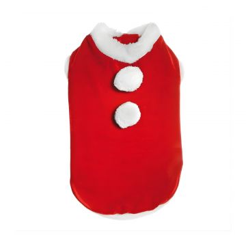 Pelerina pentru caini - Mos Craciun - M