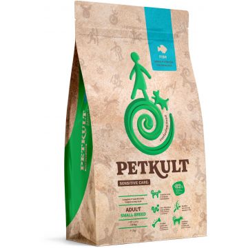 PETKULT Sensitive Adult small, talie mică, Peşte