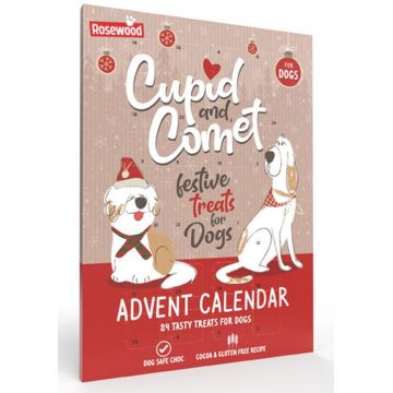 ROSEWOOD Calendar Advent de Crăciun - recompensă pentru câini 70g