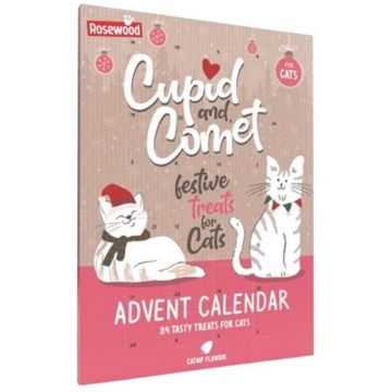 ROSEWOOD Calendar Advent de Crăciun - recompensă pentru pisici 70g