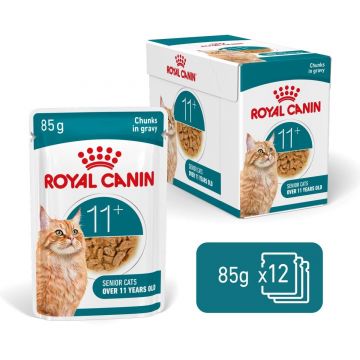 ROYAL CANIN Ageing Sterilised 11+ hrana umeda pisica senior, 12 x 85 g