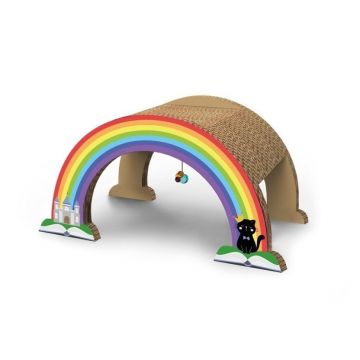 Sisal pentru pisici - Curcubeu - 50 x 25 x 28 cm
