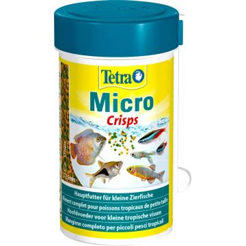 TETRA Micro Crisps Hrană sub formă de crochete pt peştii ornamentali mici 100ml