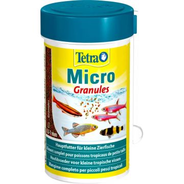 TETRA Micro Granules Hrană granulată pentru peştii ornamentali mici 100ml