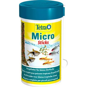 TETRA Micro Sticks Hrană sub formă de sticksuri pt peştii ornamentali mici 100ml