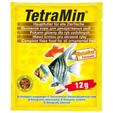 TETRA Min Plic hrană fulgi pentru peşti tropicali 12g