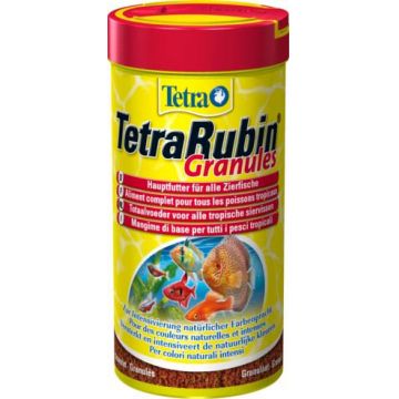 TETRA Rubin Granules Hrană granulată pt. intensificarea culorii peştilor 250ml