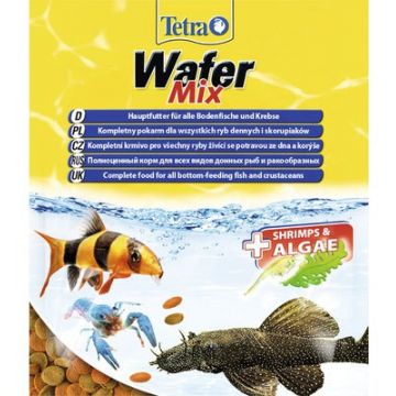 TETRA Wafer Mix Plic hrană sub formă de tablete pt. peşti sanitari şi crabi 15g