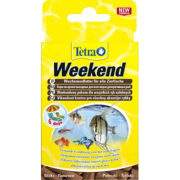 TETRA Weekend Hrană pentru peşti tropicali, 10 tablete 9g