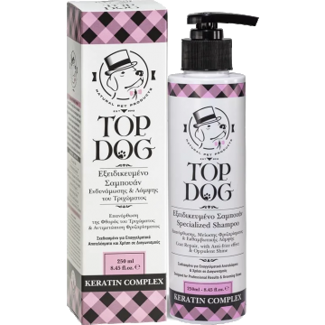 Top Dog Keratin Complex sampon - 250 ml