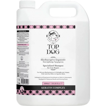 Top Dog Keratin Complex sampon - 4 lt