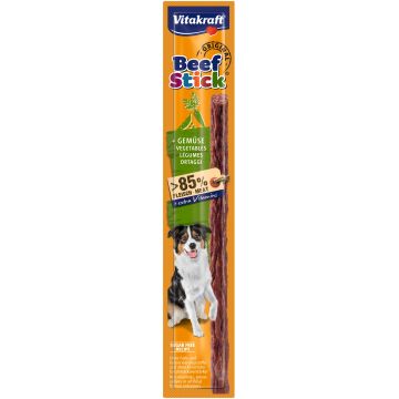 VITAKRAFT Delicatese pentru câini Beef-Stick cu Legume 1 bucată, 12g