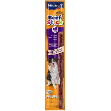 VITAKRAFT Delicatese pentru câini Beef Stick cu Miel, 1 bucată, 12g