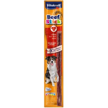 VITAKRAFT Delicatese pentru câini Beef Stick cu Vită, 1 bucată, 12g