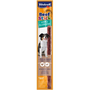VITAKRAFT Delicatese pentru câini Beef Stick Hipoalergenic, 1 bucată, 12g