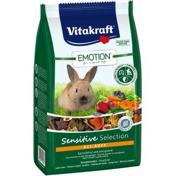 VITAKRAFT Hrană Emotion Sensitive pentru Iepuri 600g